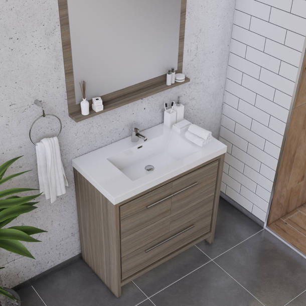 Latitude Run® Feike 60'' Double Bathroom Vanity with Acrylic Top